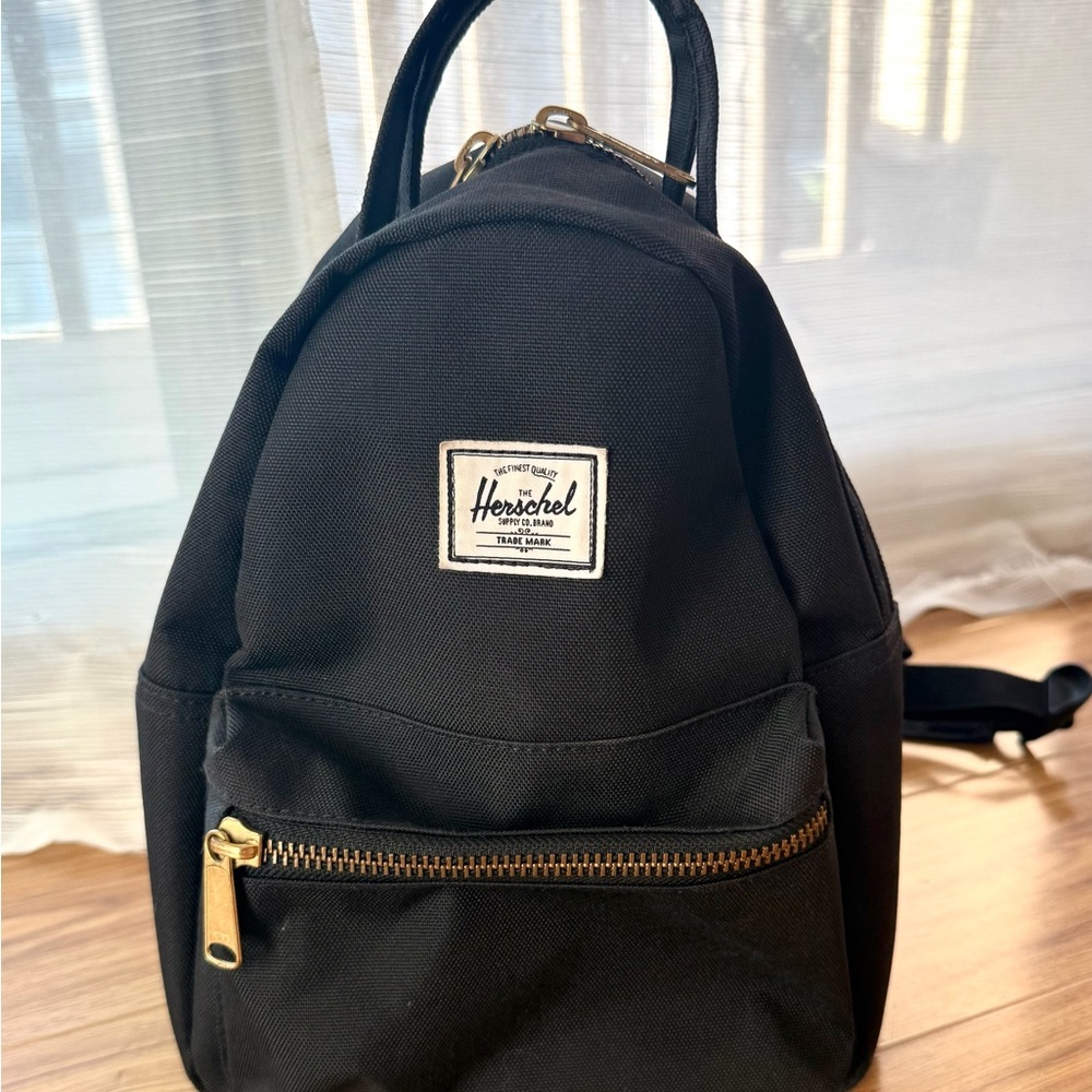 Herschel Black Nova Mini Backpack